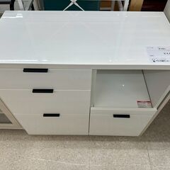 ★リユースのサカイ高崎店★TJ13525 (株)ニトリ レンジ台 白 H84.5×D41.5×W88 クリーニング済みの画像