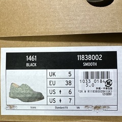 ドクターマーチン　3ホール uk5の画像