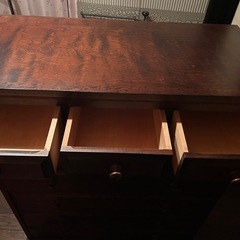 北海道民芸家具 タンスの画像