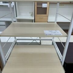 ★リユースのサカイ高崎店★TJ13527  ラック クリーム H171.5×D44×W60 クリーニング済みの画像