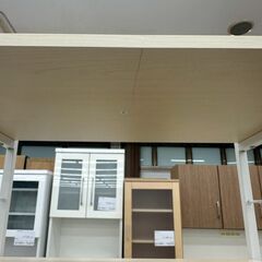 ★リユースのサカイ高崎店★TJ13527  ラック クリーム H171.5×D44×W60 クリーニング済みの画像