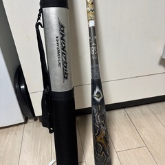 軟式用バットとグローブのセットの画像