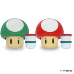 【未使用】スーパーマリオ　スーパーキノコランチボックスの画像