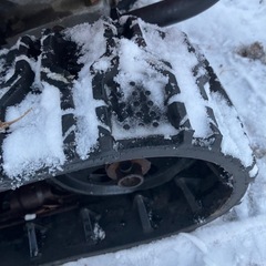 格安機除雪機！女性でもすぐ使える！5馬力除雪機ホンダhs555セル無程度バッチリ！の画像