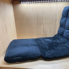 折りたたみ座椅子　1人掛けソファの画像