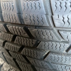 155/70R13スタッドレスタイヤ鉄ホイール付　　の画像