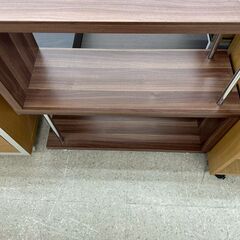 ★リユースのサカイ高崎店★TJ13529  棚 茶 H83.5×D30×W80 クリーニング済みの画像