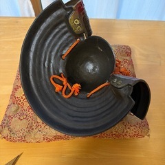 レトロ カブト アンティークの画像