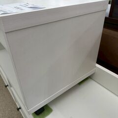 ★リユースのサカイ高崎店★TJ13530  テレビ台 白 H37×D35×W100 クリーニング済みの画像