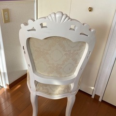 猫脚チェア　2脚の画像