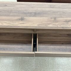 ★リユースのサカイ高崎店★TJ13531  テレビ台 茶 H35×D38.5×W119.5 クリーニング済みの画像