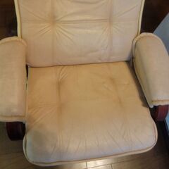 リクライニングチェア（本革）の画像