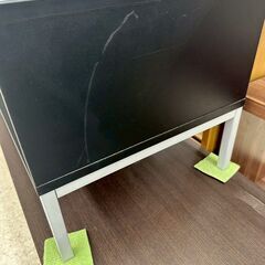 ★リユースのサカイ高崎店★TJ13532  テレビ台 黒 H38×D40×W99 クリーニング済みの画像