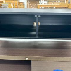 ★リユースのサカイ高崎店★TJ13532  テレビ台 黒 H38×D40×W99 クリーニング済みの画像