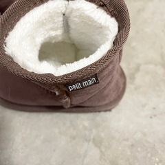 petitmainムートンブーツ14cmお譲りしますの画像