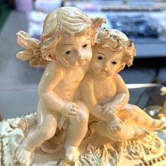 天使のオブジェ/小物入れの画像