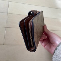 coach コーチ　二つ折り財布の画像