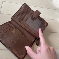 coach コーチ　二つ折り財布の画像