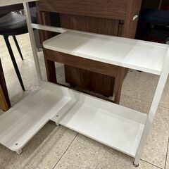 ★リユースのサカイ高崎店★TJ13533  パソコンデスク 白 H73.5×D80×W120 クリーニング済みの画像