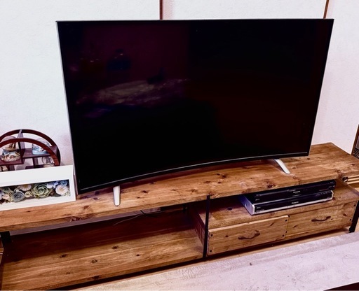 【テレビ台など一緒方無料です】48V型曲面フルハイビジョン液晶テレビ