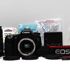 極美品✨Canon 70D Wifi装備 ダブルレンズ ✨安心フルセット✨の画像