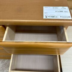 ★リユースのサカイ高崎店★TJ13535  整理ダンス ライトブラウン H93.5×D44.5×W110.5 クリーニング済みの画像