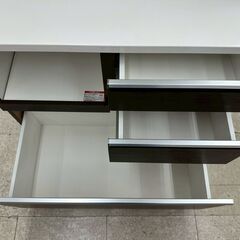 ★リユースのサカイ高崎店★TJ13536  レンジボード 茶 H200.5×D50.5×W88.5 クリーニング済みの画像