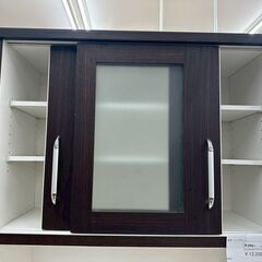 ★リユースのサカイ高崎店★TJ13536  レンジボード 茶 H200.5×D50.5×W88.5 クリーニング済みの画像