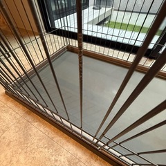 犬　ケージ　
ウッディサークル　の画像