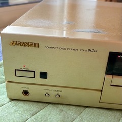 SANSUI サンスイ CDプレーヤー CD-α917XRの画像