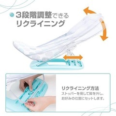 ソフトバスチェア ダッシュドット　日本育児 の画像