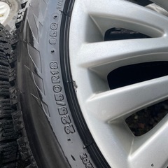 ブリヂストン　ブリザックVRX2スタッドレスタイヤ、ホイールセットの画像