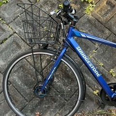 リヂストン TB1e 電動アシスト自転車 カゴ付きの画像