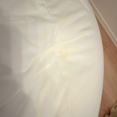 ビーズクッション　無印良品の画像