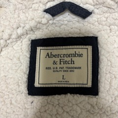 Abercrombie & Fitch モッズコート L ネイビーの画像