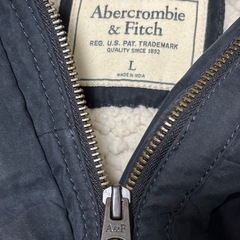 Abercrombie & Fitch モッズコート L ネイビーの画像