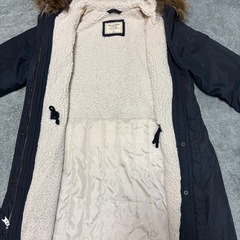 Abercrombie & Fitch モッズコート L ネイビーの画像