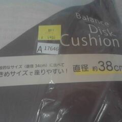 コストコ商品番号　57376　バランスクッション カバー付き 円形38cm　A17646の画像