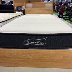 シングルベッド　ナチュラルの画像