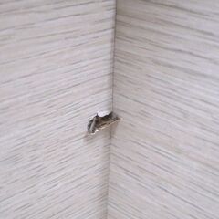 伸縮テレビ台 幅105～197cm ホワイトウォッシュ系 テレビボード スライドAVボード☆ 札幌市 北区 屯田 の画像