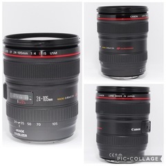 美品✨Canon EF 24-105mm F4 L IS USM 光学クリア 憧れのLレンズの画像