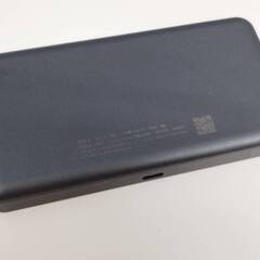 【良品】Speed Wi-Fi 5G X11/NAR01/ブラック/モバイルルーターの画像