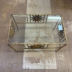 【ジャングル深井店】★ガラスセンターテーブル 太陽 家具 堺市（中区 堺区 東区 西区 南区 北区）和泉市 河内長野市 富田林市 松原市 狭山市 深井 【FU3017】の画像