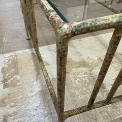 【ジャングル深井店】★ガラスセンターテーブル 太陽 家具 堺市（中区 堺区 東区 西区 南区 北区）和泉市 河内長野市 富田林市 松原市 狭山市 深井 【FU3017】の画像