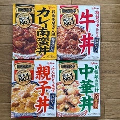 グリコ　どんぶり亭　4種　　¥800