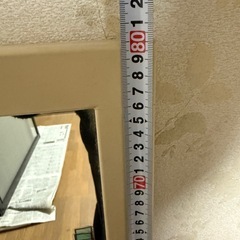 美品☆オシャレな中型ミラー　鏡の画像