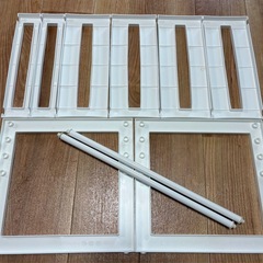 ニトリ　洗面台下収納　伸縮フリーラッククラネの画像