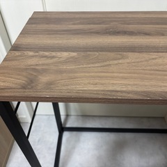 【ニトリ】折りたたみデスク 椅子 Nポルダ(ミドルブラウン)の画像