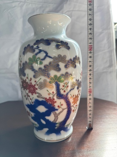 豪華 花瓶セット（和風）金彩模様／単品販売可（単品  2,000円）