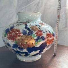 豪華 花瓶セット（和風）金彩模様／単品販売可（単品  2,000円）の画像